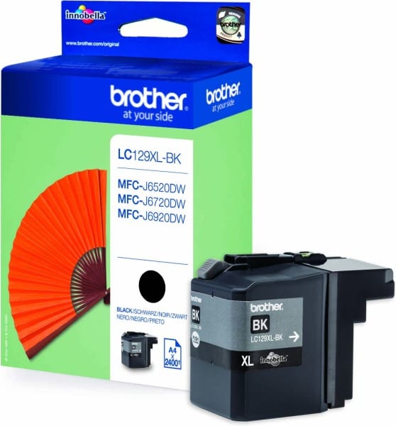 BROTHER - Tintenpatrone schwarz LC-129XLBK