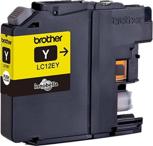 BROTHER - Tintenpatrone Gelb ca.1200 Seiten LC-12EY