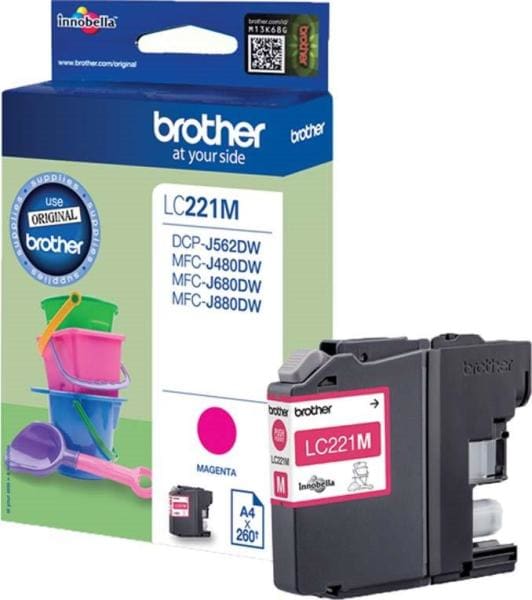 BROTHER - Tintenpatrone magenta LC-221M