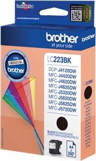 BROTHER - Tintenpatrone schwarz LC-223BK