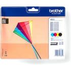 BROTHER - Blisterfarbtintenset sw, cy, mag, gelb LC-223VALBPDR