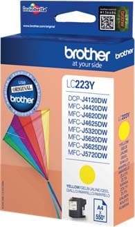 BROTHER - Tintenpatrone gelb LC-223Y