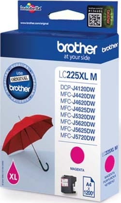 BROTHER - Tintenpatrone magenta LC-225XLM