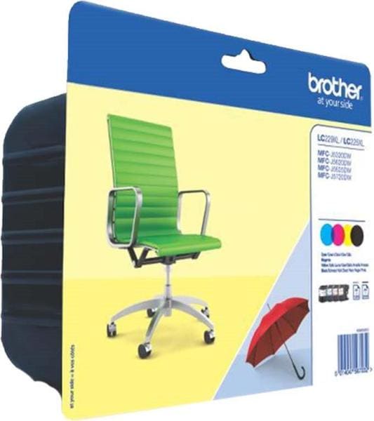 BROTHER - Tintenpatronenset 4 Patronen LC-229XLVALBPDR