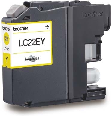 BROTHER - Tintenpatrone Gelb ca.1200 Seiten LC-22EY
