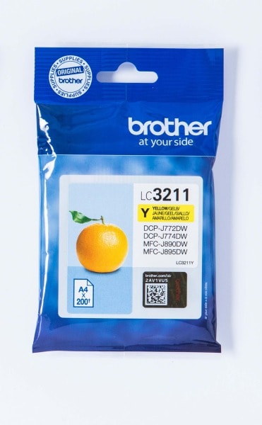 BROTHER - Tintenpatrone gelb LC-3211Y
