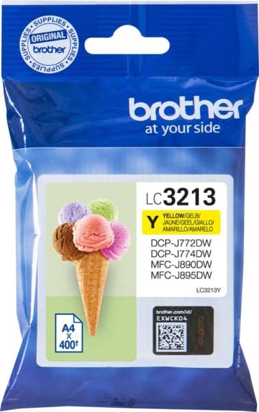 BROTHER - Tintenpatrone gelb LC-3213Y