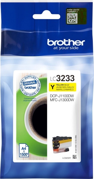 BROTHER - Tintenpatrone gelb LC-3233Y