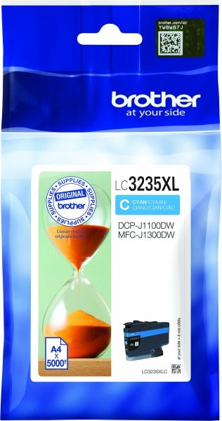 BROTHER - Tintenpatrone cyan LC-3235XLC