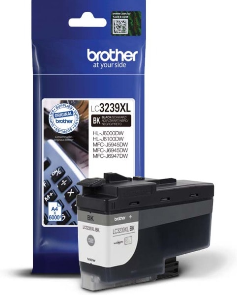 BROTHER - Tintenpatrone schwarz LC-3239XLBK