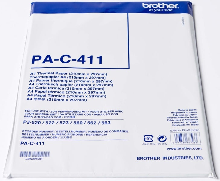 BROTHER - Thermopapier A4 100 Blatt PA-C-411