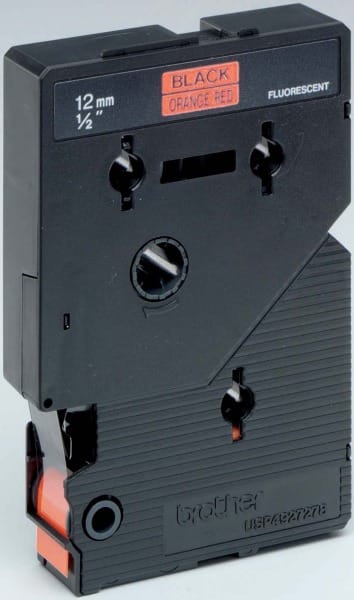 BROTHER - Schriftbandkassette BF.orange/DF.schwarz TC-B01