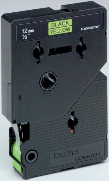 BROTHER - Schriftbandkassette BF.gelb/DF.schwarz TC-C01