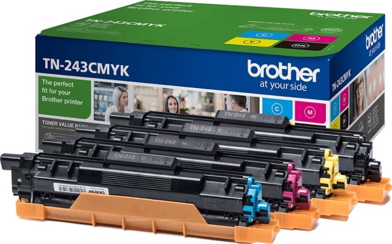 BROTHER - Multipack 4-Farben je Farbe ca.1000 TN-243CMYK