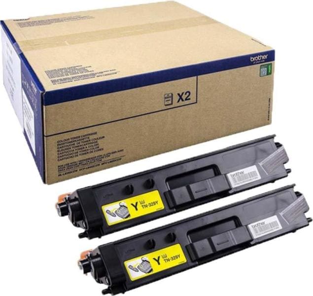 BROTHER - Toner Gelb TwinP.2xTN-329Y TN-329YTWIN