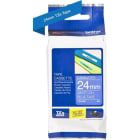 BROTHER - Schriftbandkassette BF.blau/DF.weiß TZe-555