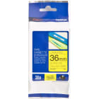 BROTHER - Schriftbandkassette BF.gelb/DF.schwarz TZe-661