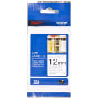 BROTHER - Beschriftungsband weiß/schwarz 3,5 mm TZe-N201