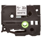 BROTHER - Beschriftungsband weiß/schwarz 36 mm Tze-S261