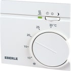 EBERLE - Raumthermostat AP, 1We, 5-30°, Heiz/Kühlen, Lampe, Schalter