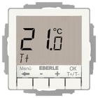 EBERLE - UP-Thermostat RAL9010 glänzend 55x55 AC 230V 10 A