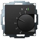 EBERLE - UP-Raumregler 5-30C AC 230V Ausgang mittels Triac schwarz