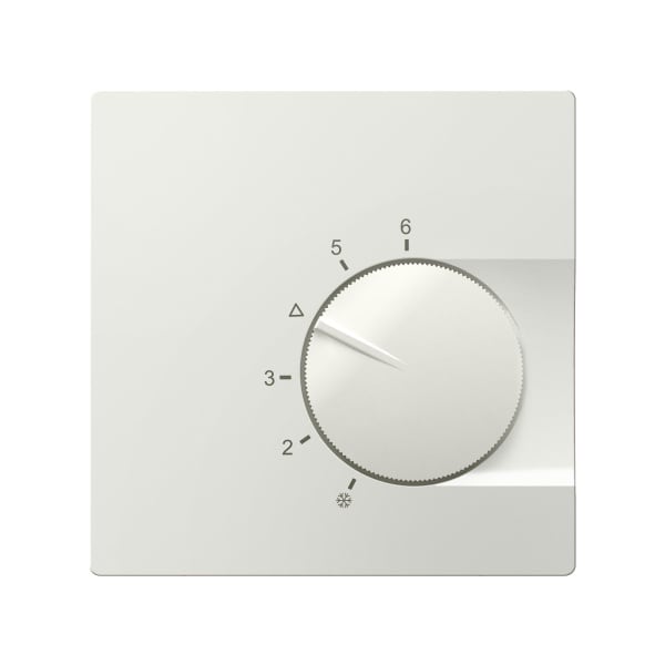 EBERLE - UP-Raumregler ähnl. RAL9010 70x70 mm 5-30C AC 230V 1Öffner 10 A