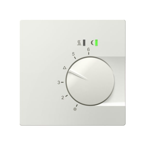 EBERLE - UP-Raumregler 70x70mm 5-30C AC230V Triac-Ausg Schaltb. 5Stellantriebe