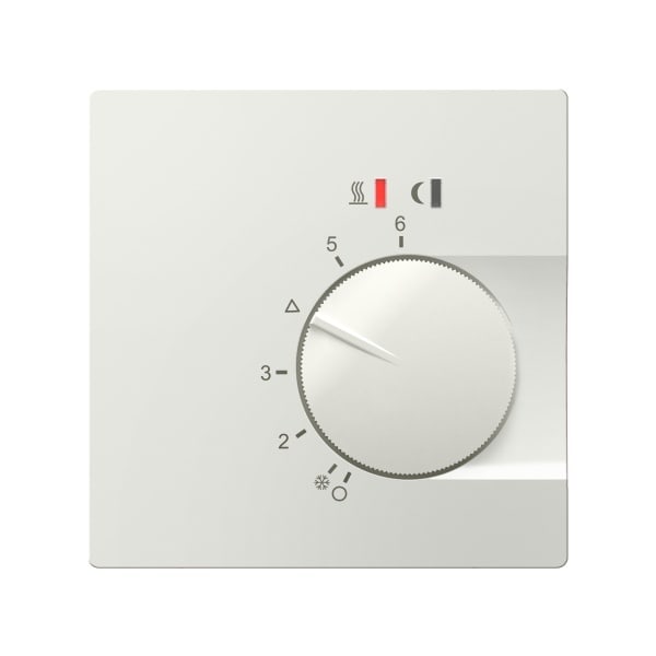 EBERLE - UP-Raumregler 70x70mm 5-30C AC230V 16A Relais Ausg 1Schließer PWM/2Punkt Regel.