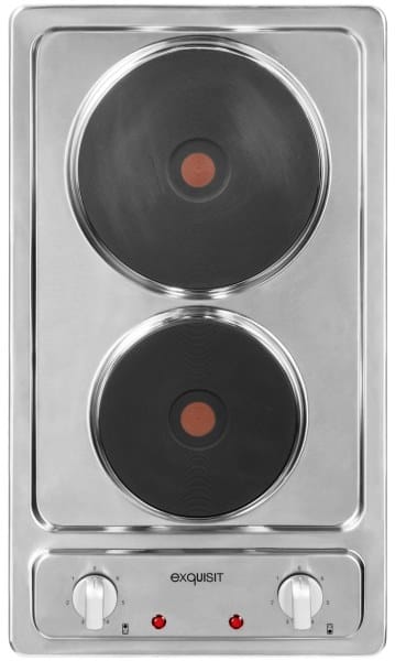 EXQUISIT - Kochmulde, autark, 29cm, 2 Platten, edelstahl
