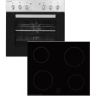 EXQUISIT - Einbauherdset 60cm 6BA + Glaskeramik Kochfeld A edst