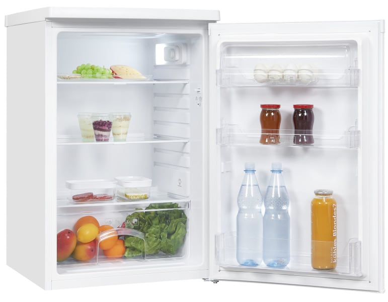 EXQUISIT - Kühlschrank 55cm Cooler 127L E weiß