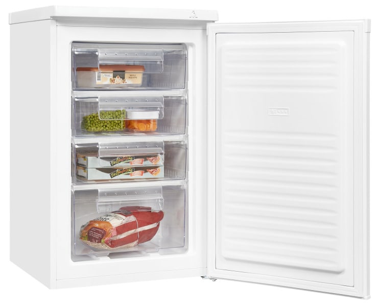 EXQUISIT - Gefrierschrank 55cm 4Fächer 91L. E weiß