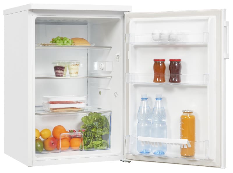 EXQUISIT - Kühlschrank 56cm Cooler 133L E weiß