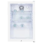 EXQUISIT - Flaschenkühlschrank 3Roste 118L. Glastür C weiß