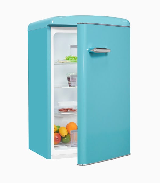 EXQUISIT - Kühlschrank 55cm Cooler 122L F hbl