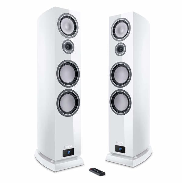 CANTON - VG! Standlautspr. 3Weg 600W/LS 22-30000Hz BT USB Disp FB ws