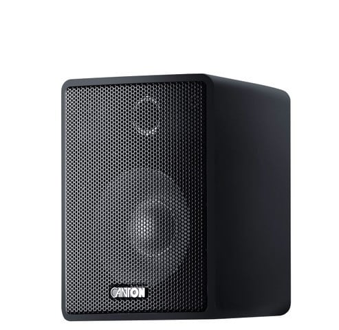 CANTON - Kleinlautspr. OnWall 2Weg 40/70W 120…25000Hz WH 2Stk. sw