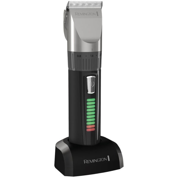 REMINGTON - Haarschneider LED 3-40mm Netz/Akku keramikbesch.Klinge sw-si