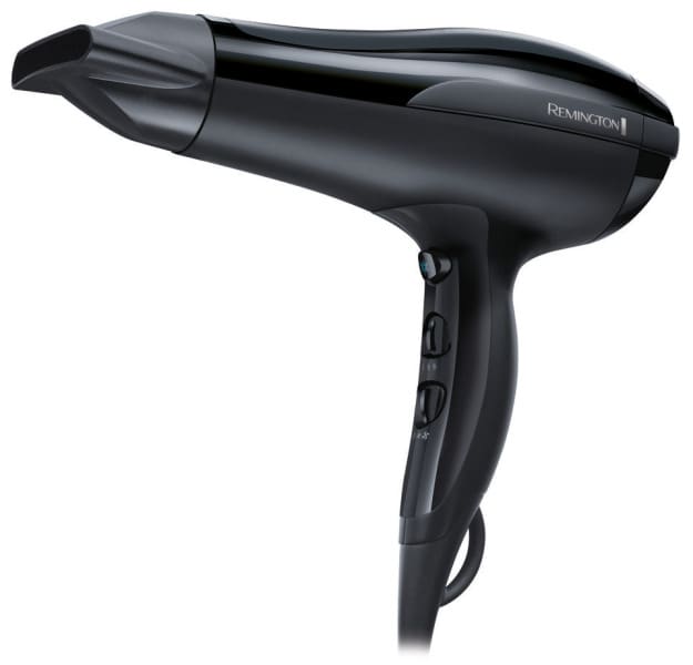 REMINGTON - Haarfön 2200W 3Temp./2Gebl. Keramik-Ionen-Ring schwarz