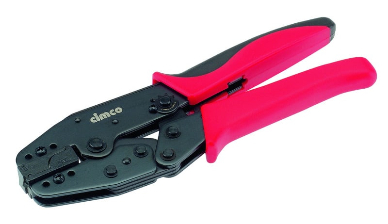 CIMCO - Presszange, für nicht isolierte Kabelschuhe und Edelstahl, 1,5 - 10 mm²