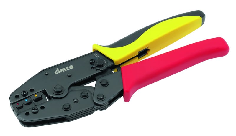 CIMCO - Presszange Oval, Länge 220mm, für isolierte Kabelschuh 0,5 bis 6mm²