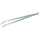 CIMCO - Pinzette gebogen,spitz,feine Zahnung 120mm