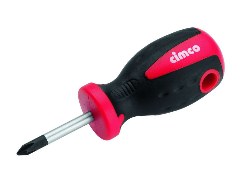 CIMCO - Vergaser-Schraubendreher mit 2-Komponenten-Griff, 95mm, PH 2x38
