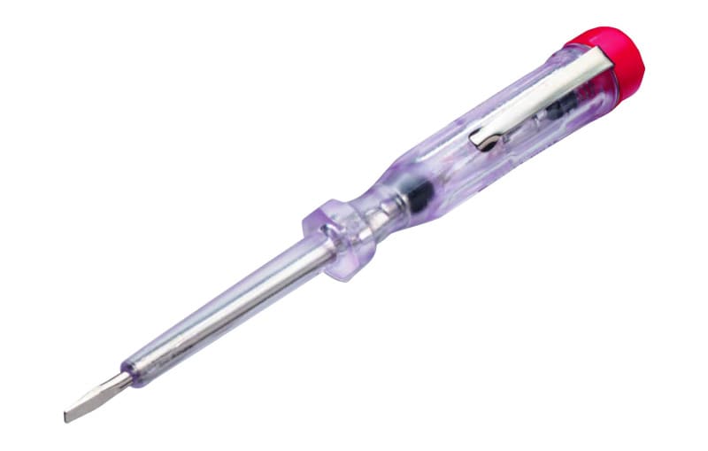 CIMCO - Spannungsprüfer LxB 45x3mm, Prüfbereich Volt 100-500 AC, Grösse 125mm