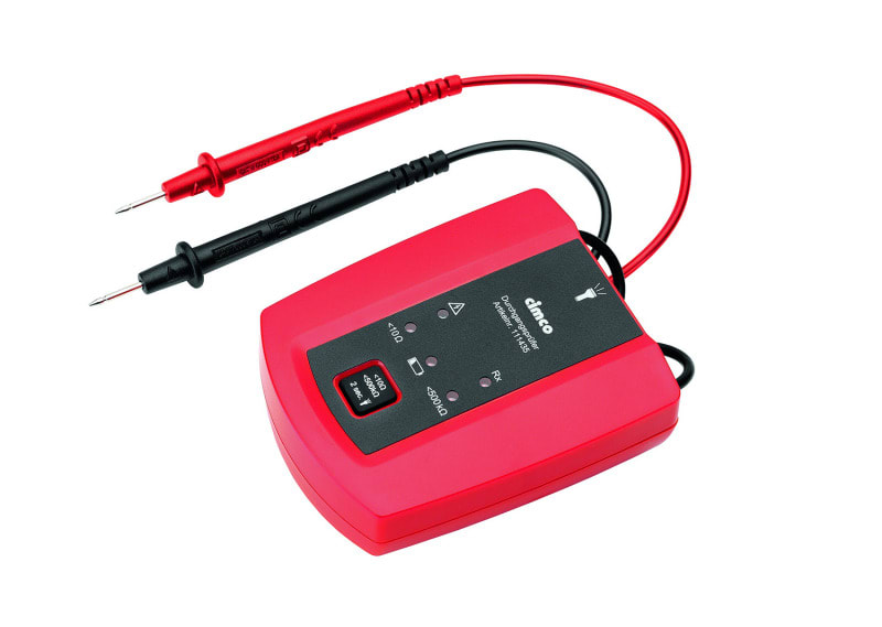 CIMCO - Durchgangsprüfer 0-500 kOhm / 0-10 Ohm