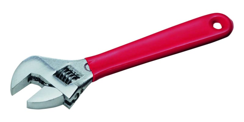 CIMCO - Rollgabelschlüssel DIN 3117A, SW 19, Griff PVC-beschichtet, 160mm