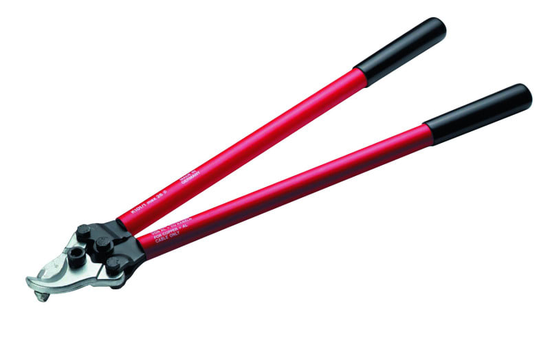 CIMCO - Kabelschere 600mm für Kabel bis 26mm mit Hebelübersetzung PVC überzogen