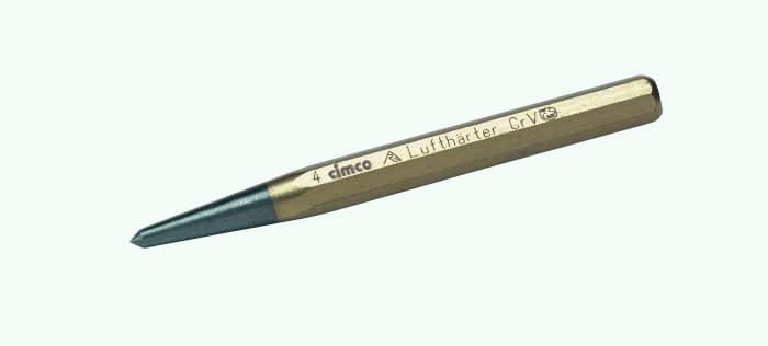 CIMCO - Körner, Stahlstärke 10 mm, Länge 120 mm