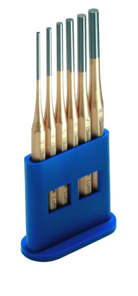 CIMCO - Splintentreiber-Satz, 6-Teilig, Länge 150 mm